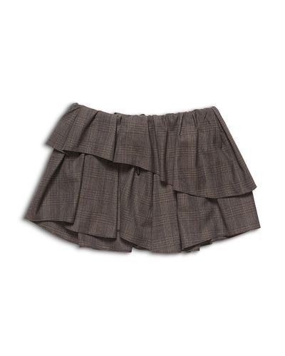 Acne Studios Acne Studios Layered Check Skirt