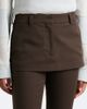 Acne Studios Acne Studios Layered cotton capri pants - 3