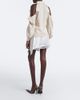 Acne Studios Acne Studios Layered lace-trimmed satin miniskirt - 5