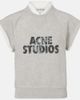 Acne Studios Acne Studios Layered logo cotton fleece vest - 1