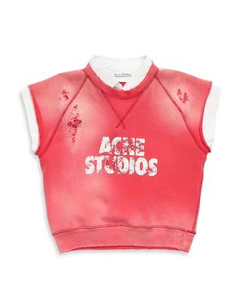 Acne Studios Acne Studios Layered Look Sleeveless Sweatshirt