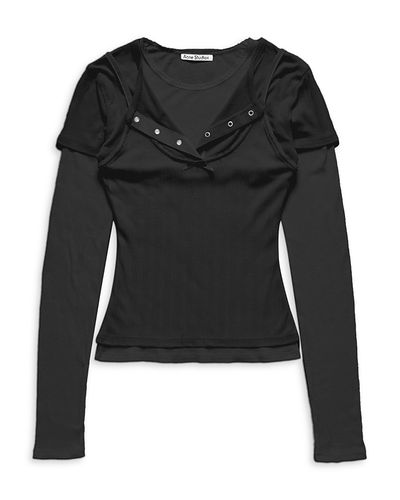 Acne Studios Acne Studios Layered Look Top
