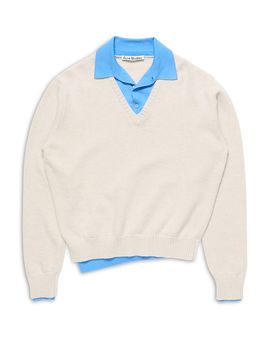 Acne Studios Acne Studios Layered Look Wool Sweater