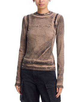 Acne Studios Acne Studios Layered Printed Tee