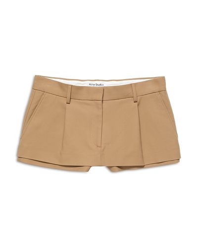 Acne Studios Acne Studios Layered Satin Mini Skirt