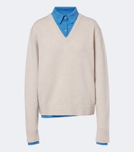 Acne Studios Acne Studios Layered wool sweater