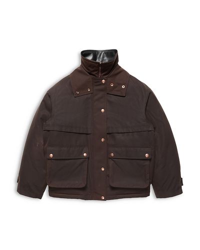 Acne Studios Acne Studios Leather Trim Field Jacket