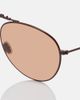 Acne Studios Acne Studios Logo aviator sunglasses - 2
