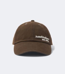 Acne Studios Acne Studios Logo embroidered canvas baseball cap