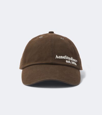 Acne Studios Acne Studios Logo embroidered canvas baseball cap
