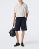 Acne Studios Acne Studios Logo embroidered cotton fleece shorts - 2