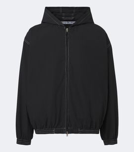 Acne Studios Acne Studios Logo hooded cotton poplin jacket