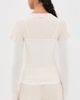 Acne Studios Acne Studios Long Sleeve Layered T-Shirt White/Off White - 3