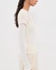 Acne Studios Acne Studios Long Sleeve Layered T-Shirt White/Off White - 4