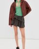Acne Studios Acne Studios Mini Skirt Brown/Black - 5