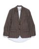 Acne Studios Acne Studios Mixed Media Blazer - 1