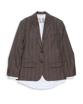 Acne Studios Acne Studios Mixed Media Blazer
