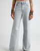 Acne Studios Acne Studios Monogram High Waist Relaxed Fit Jeans - 1