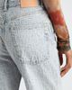 Acne Studios Acne Studios Monogram High Waist Relaxed Fit Jeans - 5