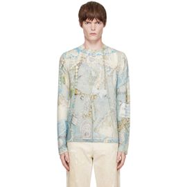 Acne Studios Acne Studios Multicolor Long Sleeve Print T-shirt
