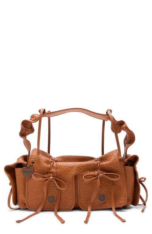 Acne Studios Acne Studios Multipocket Big Grainy Leather Shoulder Bag