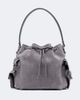 Acne Studios Acne Studios Multipocket Medium suede bucket bag - 1