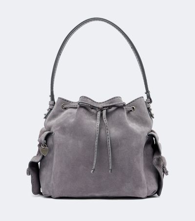 Acne Studios Acne Studios Multipocket Medium suede bucket bag