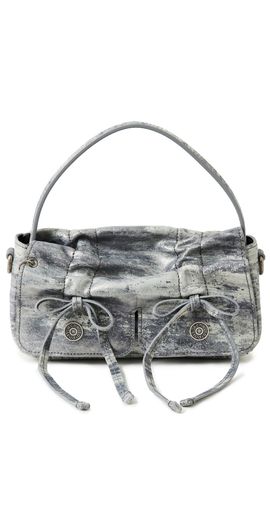 Acne Studios Acne Studios Multipocket Micro Crossbody Dirty Snow Bag Grey One Size