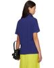Acne Studios Acne Studios Navy Embroidered-Logo Polo - 3