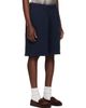 Acne Studios Acne Studios Navy Embroidered Logo Shorts - 2