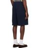 Acne Studios Acne Studios Navy Embroidered Logo Shorts - 3