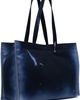 Acne Studios Acne Studios Navy Logo Shopper Tote - 3