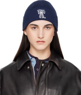 Acne Studios Acne Studios Navy Merino Wool Beanie