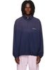 Acne Studios Acne Studios Navy Washed Logo Jacket - 1