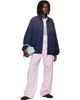 Acne Studios Acne Studios Navy Washed Logo Jacket - 4
