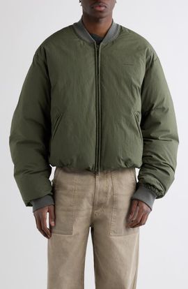 Acne Studios Acne Studios Oblya Peached Down Bomber Jacket