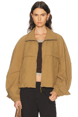 Acne Studios Acne Studios Odill Peach Nylon Jacket