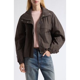 Acne Studios Acne Studios Odilla Mouline Wool Blend Bomber Jacket