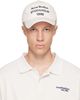Acne Studios Acne Studios Off-White '1996' Logo Baseball Cap - 1