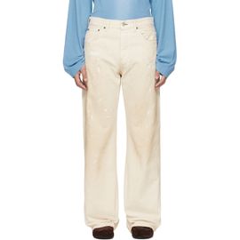 Acne Studios Acne Studios Off-White 2021 Regular Fit Jeans