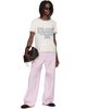 Acne Studios Acne Studios Off-White Graphic T-shirt - 4