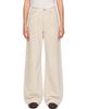 Acne Studios Acne Studios Off-White Regular Fit 2021F Jeans - 1