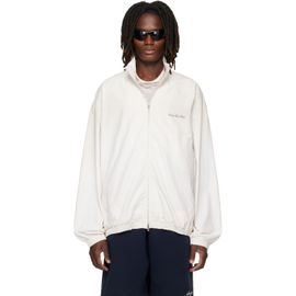 Acne Studios Acne Studios Off-White Washed Logo Jacket