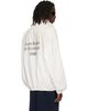 Acne Studios Acne Studios Off-White Washed Logo Jacket - 3