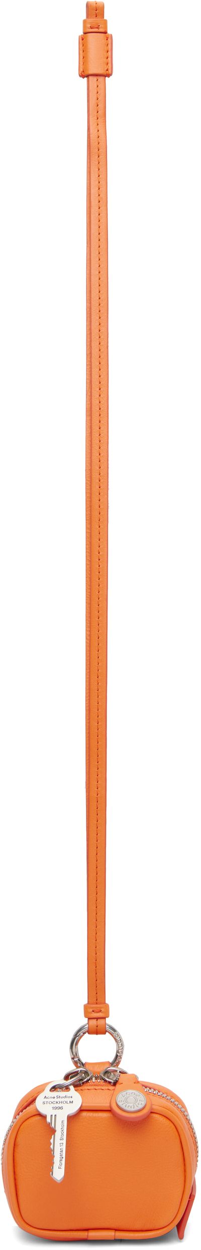 Acne Studios Acne Studios Orange Camero Clip Headphones Case