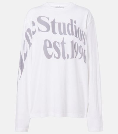 Acne Studios Acne Studios Oversized cotton-blend jersey T-shirt