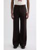 Acne Studios Acne Studios Palvin Fluid Herringbone Wide Leg Trousers - 1