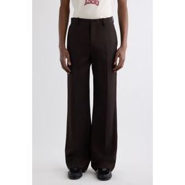 Acne Studios Acne Studios Palvin Fluid Herringbone Wide Leg Trousers