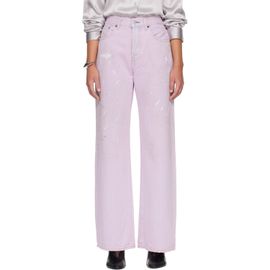Acne Studios Acne Studios Pink 2021F Regular Fit Jeans