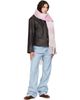 Acne Studios Acne Studios Pink & Beige Check Wool Scarf - 2